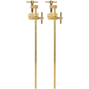 180mm Japanese Bar Clamps 2Pcs - Brass Gold